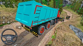 Heavy Full Loaded Truck off road driving gameplay Bus simulator Indonesia Game  screenshot 2