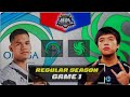 Omega vs falcon game 1 Mpl season 15
