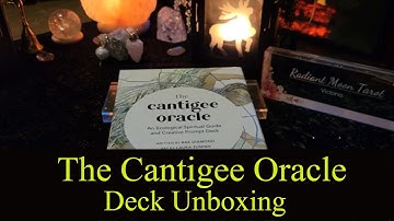 NEW RELEASE *The Cantigee Oracle* Deck Unboxing & Flip Though