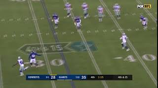 Dallas Cowboys - Prescott 4th Down Hail Mary Touchdown - Post Malone - Wow