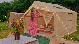 The Art of Creating a Cozy Home Outdoors | Slow Living in the Countryside: Cottagecore Camping screenshot 2