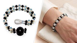 Pearl Hugs Bracelet - DIY Jewelry Making Tutorial by PotomacBeads