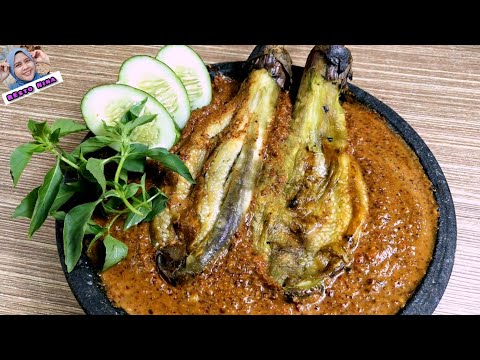 Resep Terong Bakar Sambal Kacang