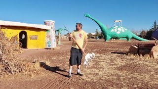 What Happened To Bedrock City  Flintstones Theme Park in Arizona / Grand Canyon Roadside Attraction