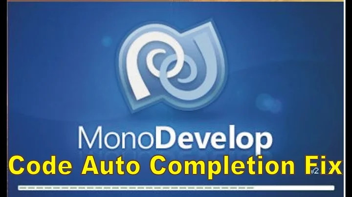 Code Auto Completion in Mono Develop