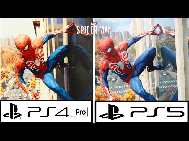 Marvel's Spider-Man Remastered: substantial enhancements vs PS4 Pro - plus  ray tracing at 60fps