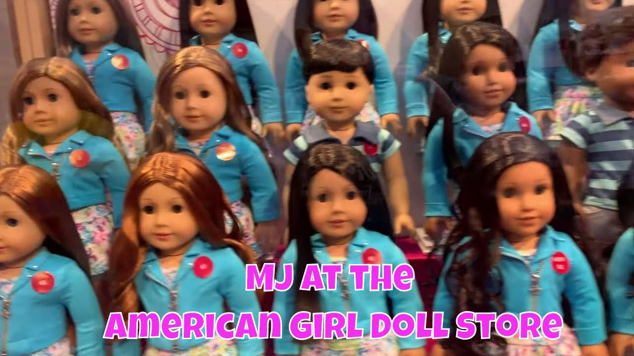 MJ at the American Girl Doll Store YouTube