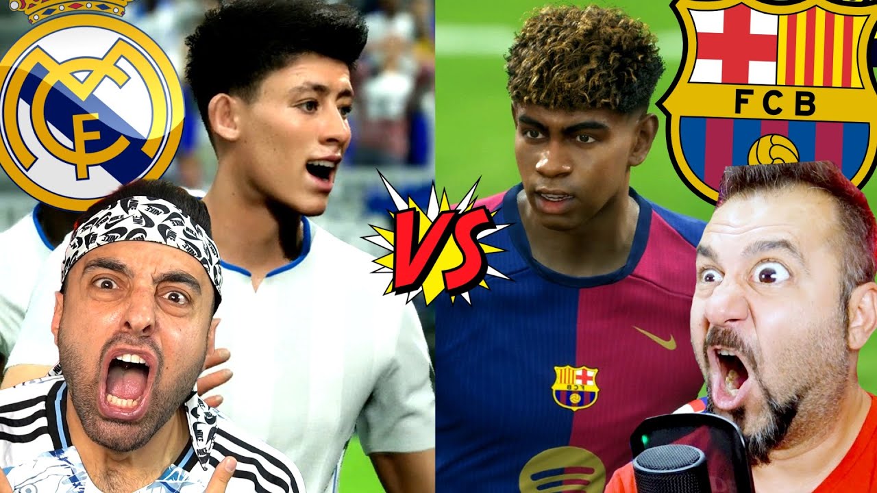 SESEGEL VS ÜMİDİ 😱 ARDA GÜLER VS YAMAL 😱 HATTRİCK ! EFOOTBALL 2025 EL CLASİCO