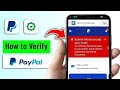 HOW GET PAYPAL PROOF OF ADDRESS #surveys #paypals #verificationprocess #curiouscat #surveys