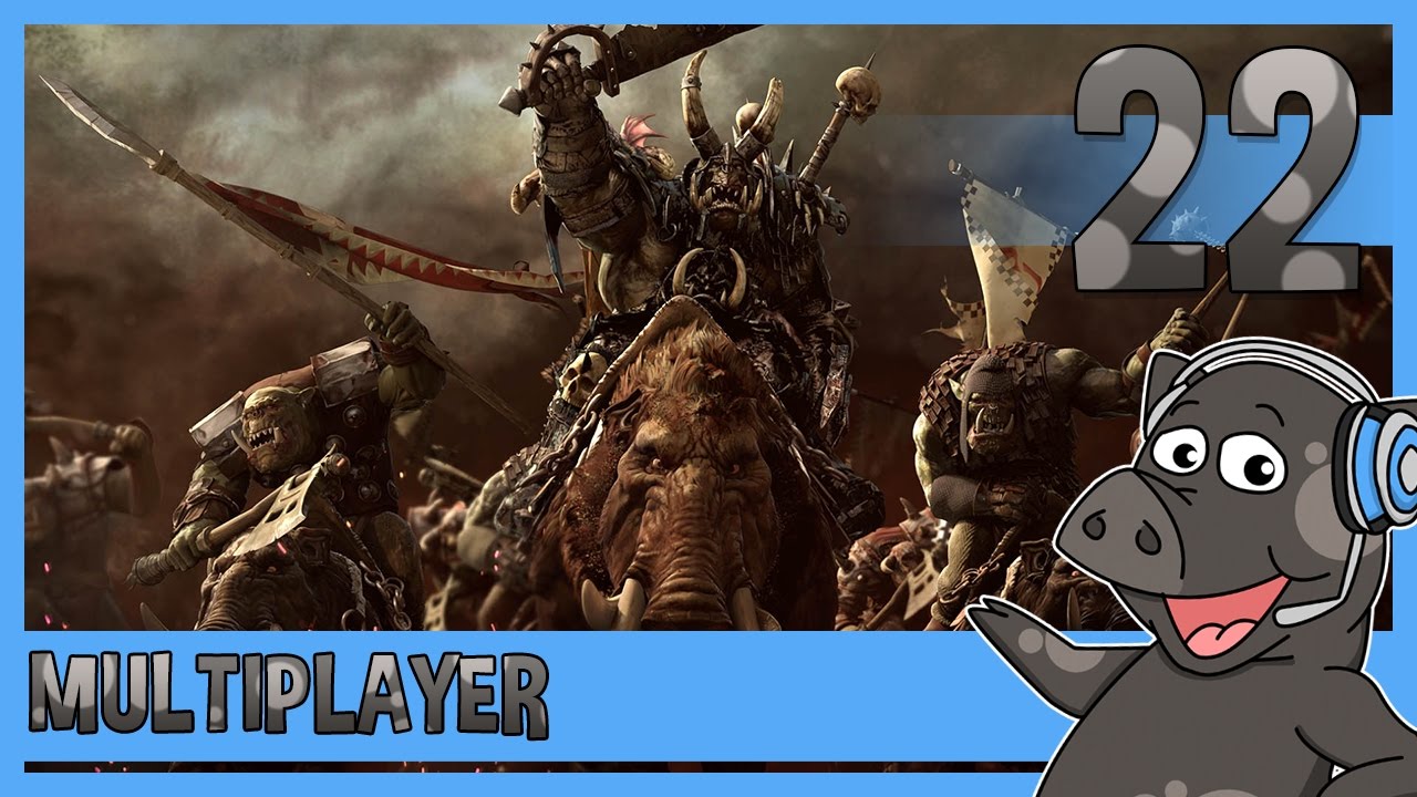 Total War Warhammer Multiplayer Battle 22 Crooked Moon Vs Chaos YouTube