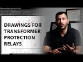 Oneline and threeline drawings for transformer protection relays  how to design protection schemes