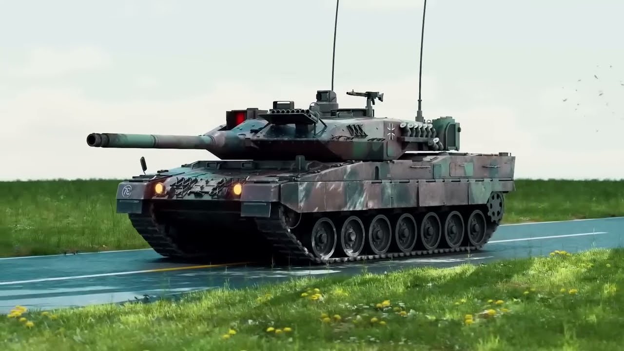 Why the world FEARS the German Leopard 2 tank! - YouTube