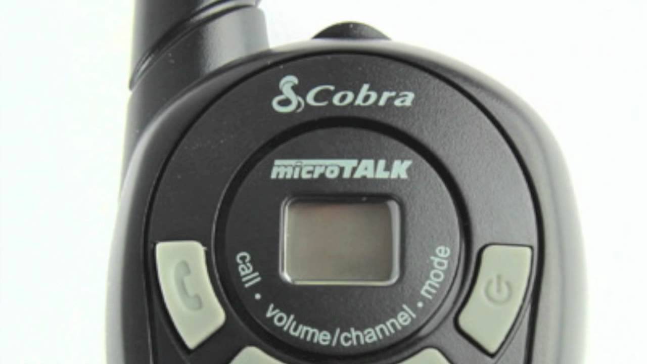 Cobra 16-Mile Walkie Talkies CXT135