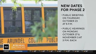 New dates for public meetings on Anne Arundel County redistricting plan