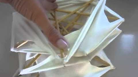 Deployable Tensegrity  (4 tensegrity units)