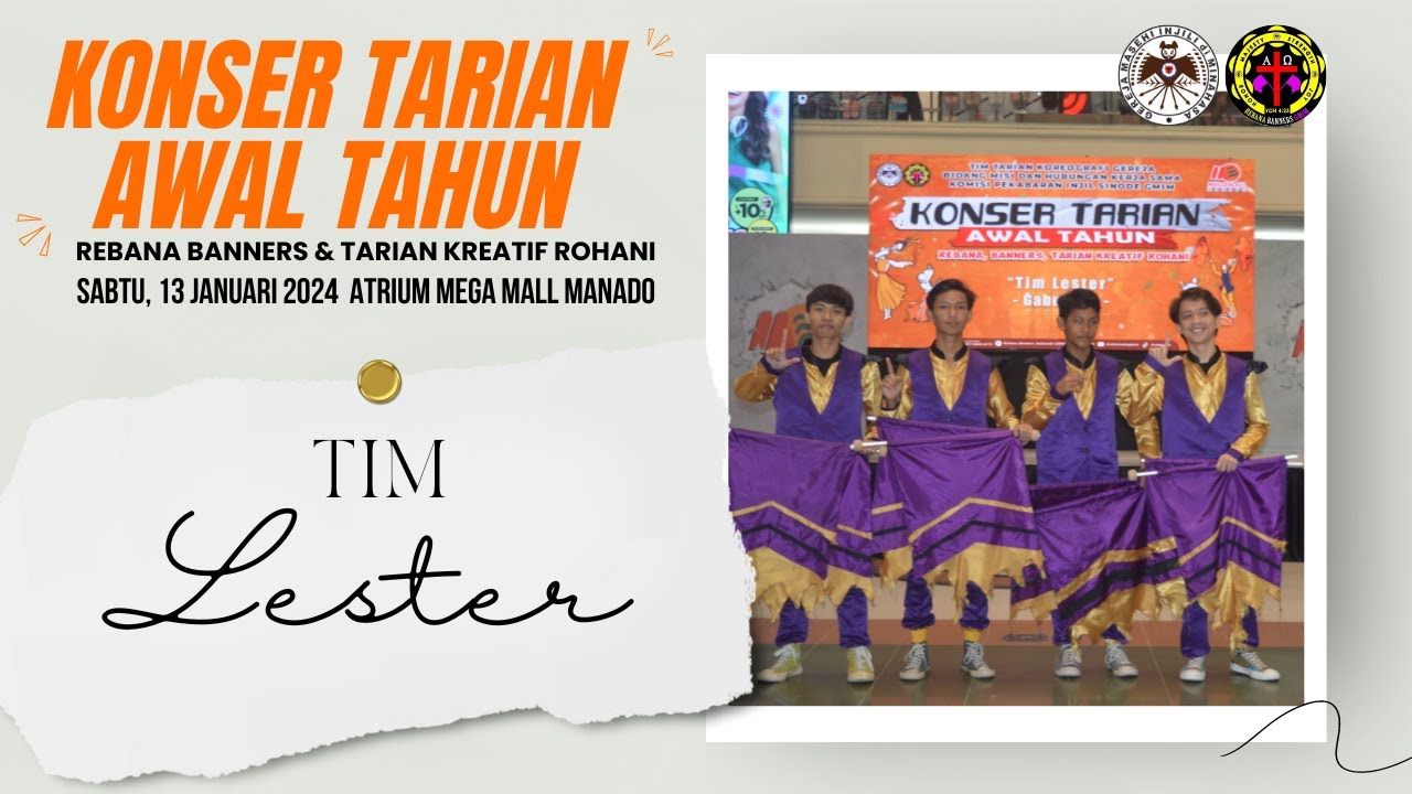 Tim LESTER - KONSER TARIAN AWAL TAHUN 2024