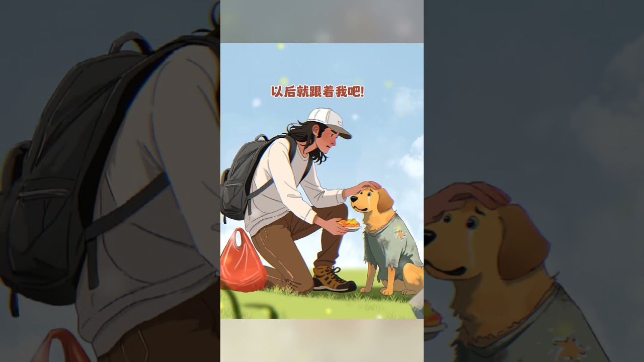 奶奶去世三年后,男子回老家上坟,发现早已送人的狗狗一直守在奶奶墓前。#画一个故事 #治愈系 #狗狗的心思都写在脸上了 #万物皆有灵性 #忠诚狗狗