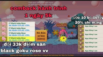 Ngọc Rồng Online - Comback hành trình 1 ngày 5k trở lại và đầu tư mạnh tay sau thời gian dài lên núi