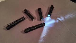 10 Pack Small Mini LED Flashlight Pocket Sized