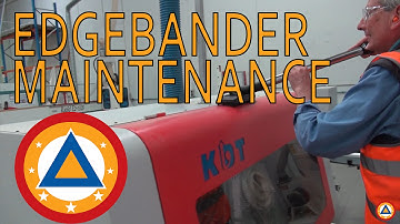 Edge Bander Maintenance - Wiseman Institute