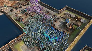 Age of Empires 4 - 4v4 CBA MASSIVE ARMY SPAM | Multiplayer Gameplay