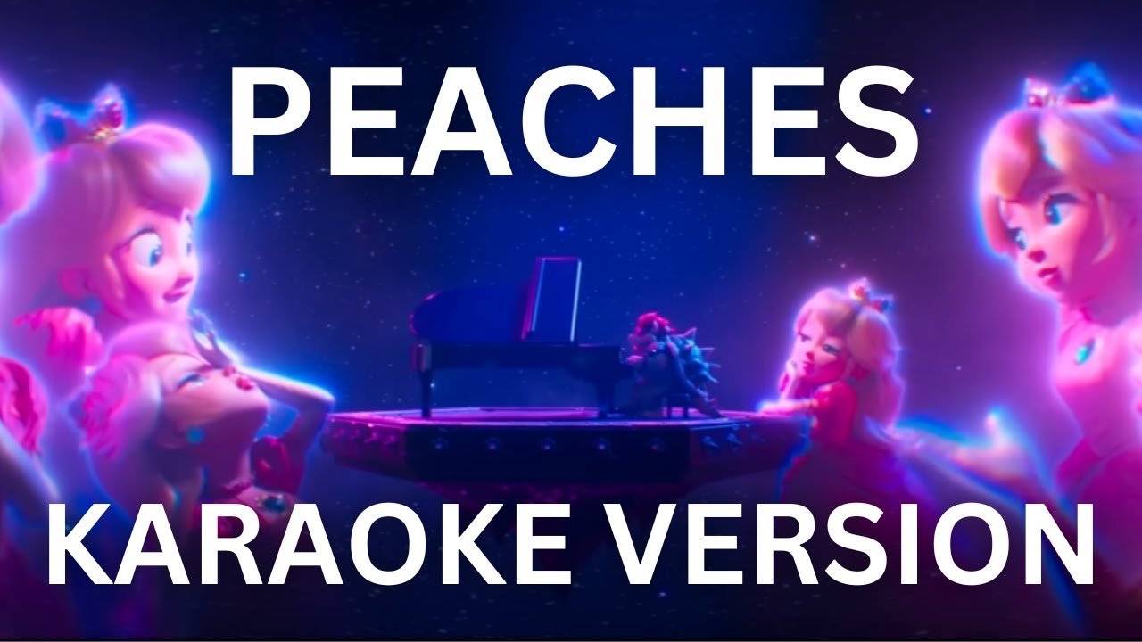 Peaches Official Lyric Video - THE SUPER MARIO BROS. MOVIE 