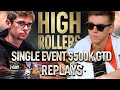 High Roller $5k NL_Profit | CrownUpGuy | CrazyLissy Final Table Poker Replays
