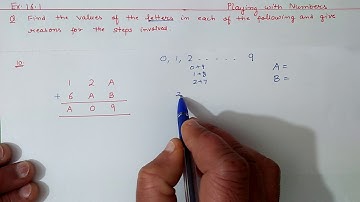 Ex:16.1 Q.10 Chapter:16 Playing With Numbers | Ncert Maths Class 8 | Cbse
