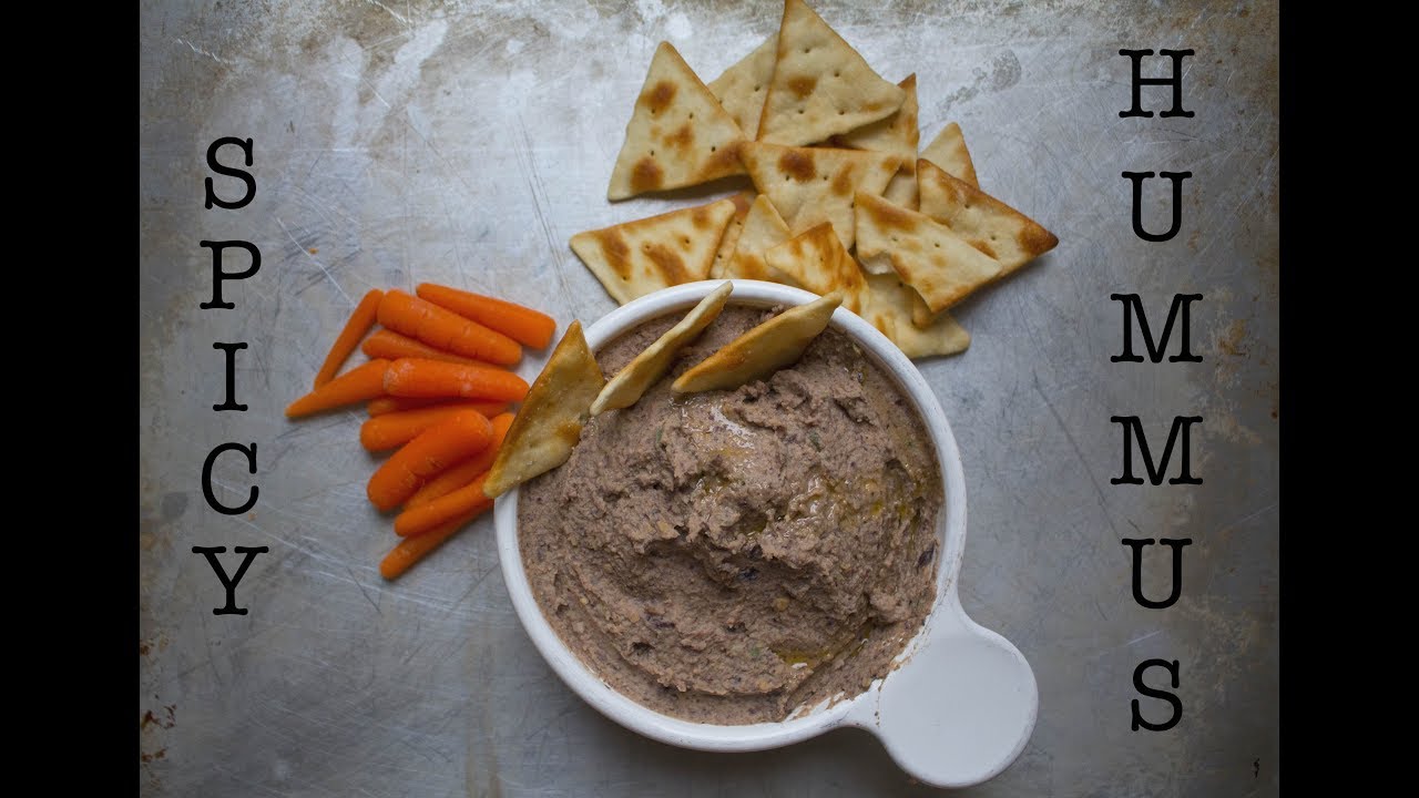 Spicy Black Bean Hummus Recipe YouTube
