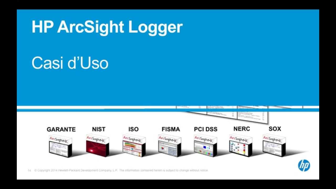 HP ArcSight Logger in pochi Minuti YouTube