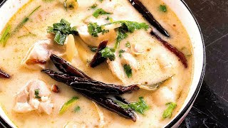 Thai Chicken Coconut Soup (Tom Kha Gai) | Famous Thai Food screenshot 2