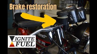 Hydraulic brake unit Restoration | Kreidler Florett RS | MAGURA