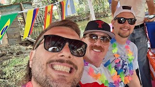 "Day 4 in Mexico: Xochimilco River, International Friends & Brazil vs Morocco! 🇲🇽⚽"