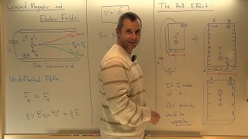 Tupaj: E&M Magnetism Video 4, Crossed E and B Fields and the Hall Effect