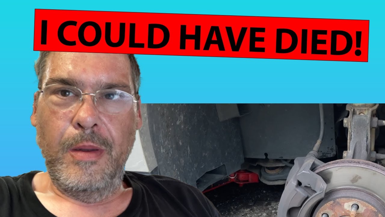 Big Red Jack Stand Failure While Doing Wheel Bearings, Sway Bar