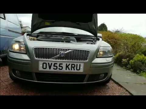 Volvo V50 S40 C30 Headlight Bulb Change How To Replacement Lightbulb