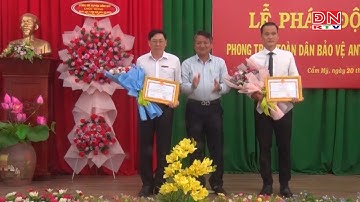 Huỵên Cẩm Mỹ: Lễ phát động “Ngày hội toàn dân bảo vệ an ninh tổ quốc” năm 2023