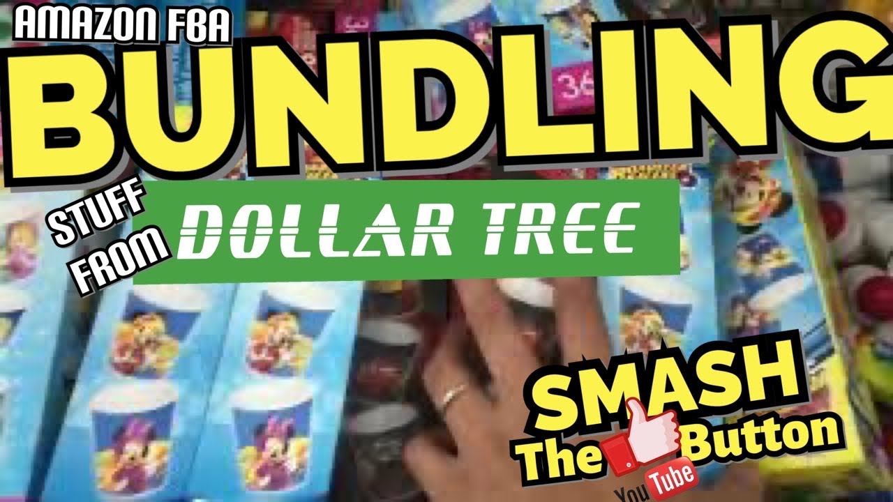 How to BUNDLE Products From Dollar Tree. Selling on Amazon FBA for