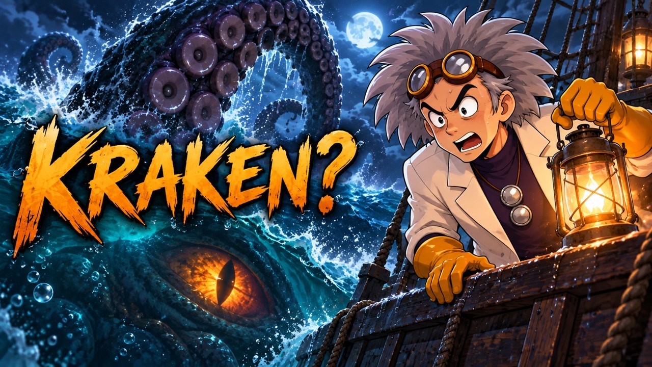 Miniatura original do episódio Kraken: o mistério do som Bloop e a lenda do monstro marinho