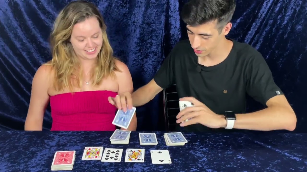 DESCUBRA 4 CARTAS EM 1 MINUTO | EFEITOS MÁGICOS #16