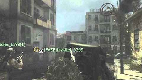 MW3 - S&D Throwing Knife Cross Map - Fallen
