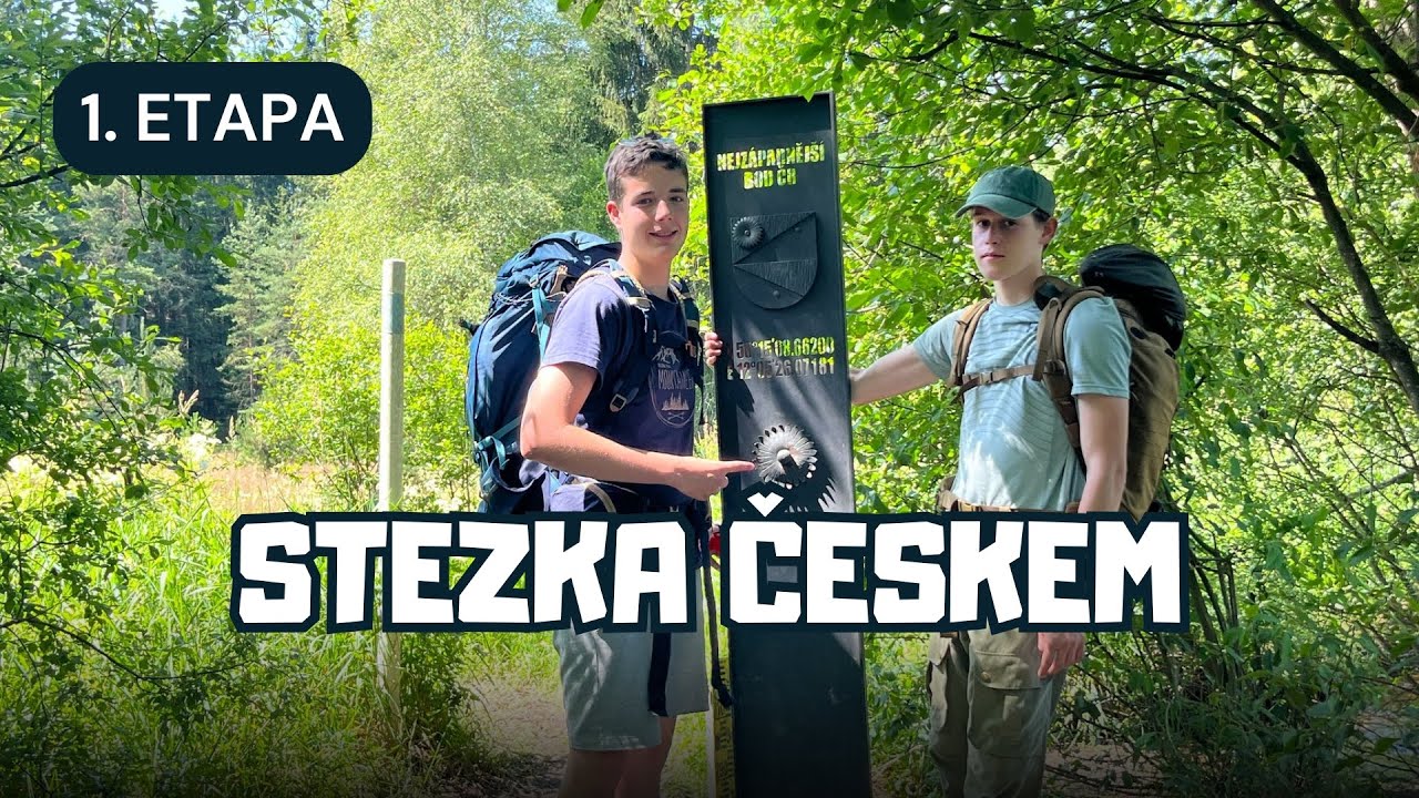 Stezka Českem 1. Etapa  Nejzápadnější bod ČR - Klínovec