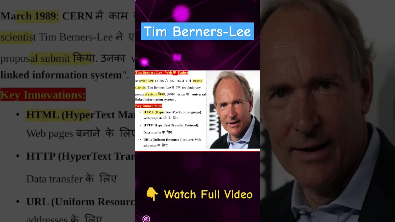 Tim Berners-Lee .. 