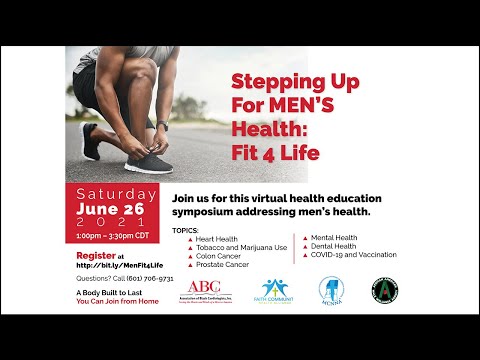 Stepping Up For MEN'S Health: Fit 4 Life