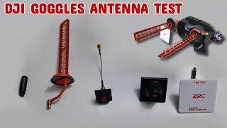 DJI FPV Antenna Test: Truerc X-Air & Sniper II, Prodrone 12-turn Helical, ZRC Flat panel - Part 2