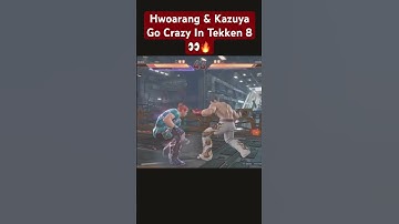 Hwoarang & Kazuya Go Crazy In Tekken 8 #tekken8 #hwoarang #kazuya #shorts