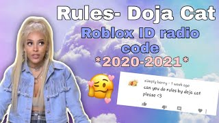 Doja Cat Rules Roblox Radio Id Code 2020 2021 Working 2 Codes Youtube - new rules song id for roblox