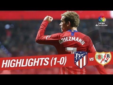 Resumen de Atlético de Madrid vs Rayo Vallecano (1-0)