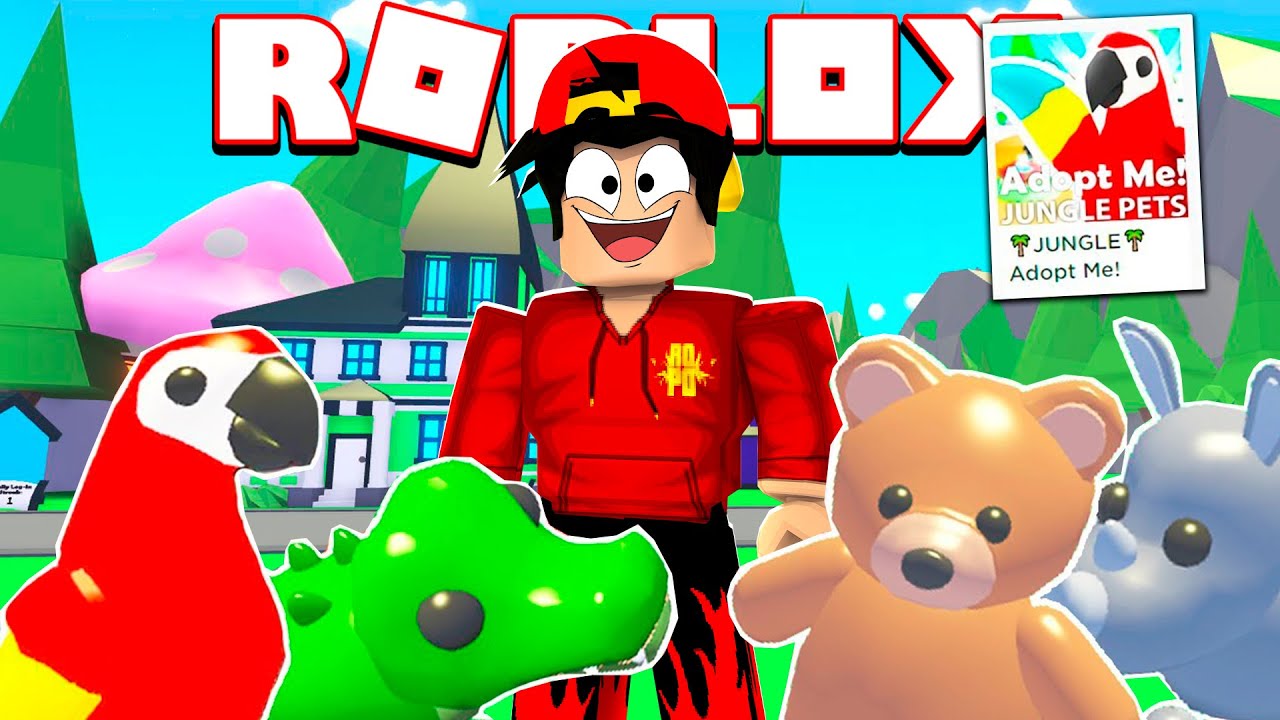 Roblox Adopt Me New Jungle Pets Youtube - ropo and jack roblox
