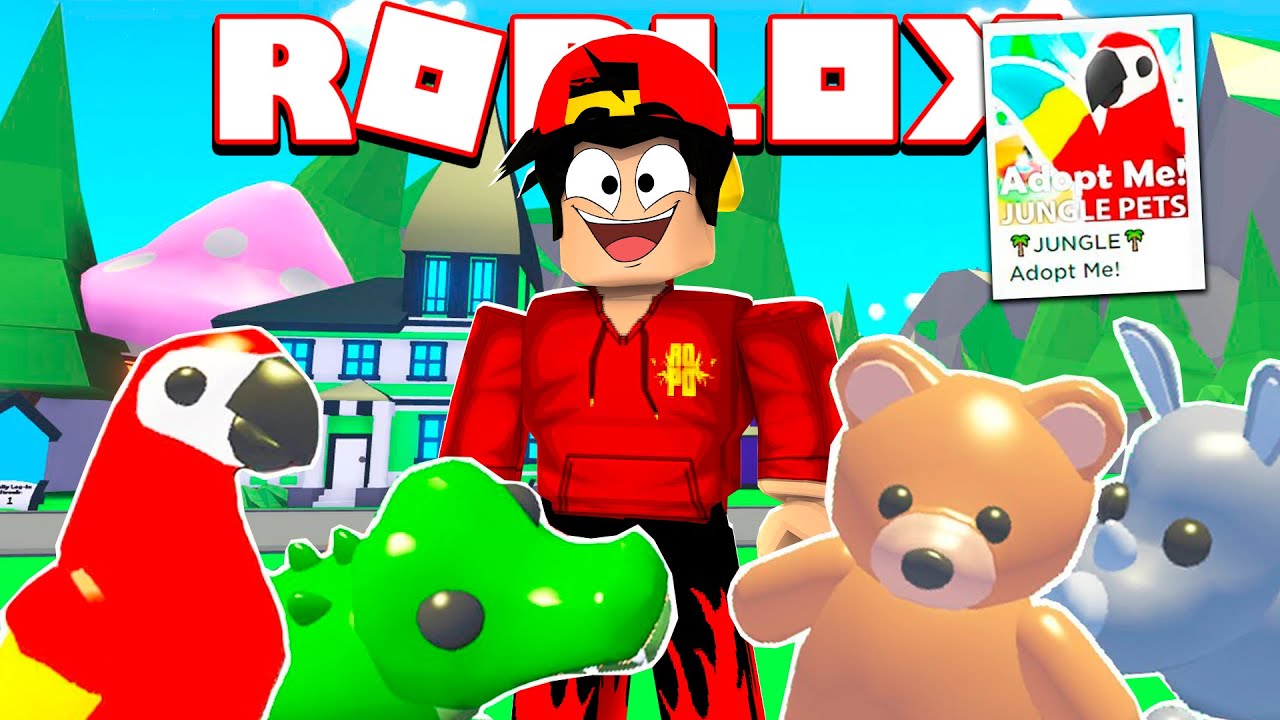 Roblox Adopt Me New Jungle Pets Youtube - roblox adopt me giving jack a legendary dragon pet invidious